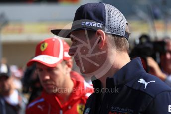 World © Octane Photographic Ltd. Formula 1 – United States GP - Drivers Parade. Aston Martin Red Bull Racing TAG Heuer RB14 – Max Verstappen. Circuit of the Americas (COTA), USA. Sunday 21st October 2018.