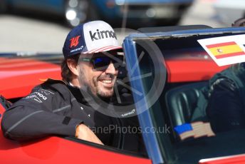 World © Octane Photographic Ltd. Formula 1 – United States GP - Drivers Parade. McLaren MCL33 – Fernando Alonso. Circuit of the Americas (COTA), USA. Sunday 21st October 2018.
