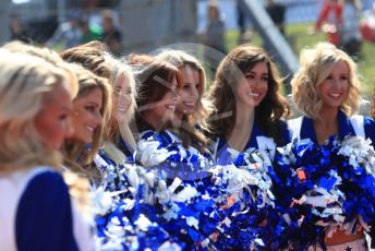 World © Octane Photographic Ltd. Formula 1 – United States GP - Grid. Cheerleaders. Circuit of the Americas (COTA), USA. Sunday 21st October 2018.
