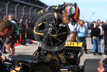 World © Octane Photographic Ltd. Formula 1 – United States GP - Grid. Renault Sport F1 Team RS18 – Carlos Sainz. Circuit of the Americas (COTA), USA. Sunday 21st October 2018.