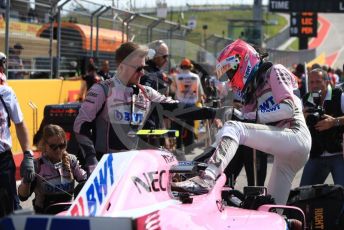 World © Octane Photographic Ltd. Formula 1 – United States GP - Grid. Racing Point Force India VJM11 - Esteban Ocon. Circuit of the Americas (COTA), USA. Sunday 21st October 2018.