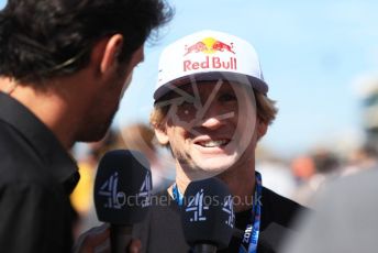World © Octane Photographic Ltd. Formula 1 – United States GP - Grid. Red bull guest. Circuit of the Americas (COTA), USA. Sunday 21st October 2018.