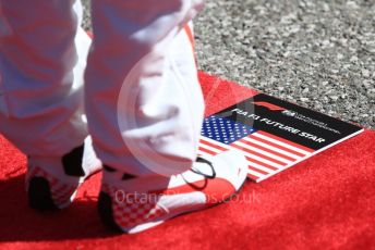 World © Octane Photographic Ltd. Formula 1 – United States GP - Grid. Grid kids. Circuit of the Americas (COTA), USA. Sunday 21st October 2018.