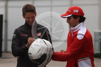 World © Octane Photographic Ltd. Formula 1 – United States GP - Paddock. Haas F1 Team VF-18 – Romain Grosjean. Circuit of the Americas (COTA), USA. Friday 19th October 2018.