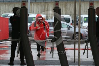 World © Octane Photographic Ltd. Formula 1 – United States GP - Paddock. Scuderia Ferrari SF71-H – Kimi Raikkonen. Circuit of the Americas (COTA), USA. Friday 19th October 2018.