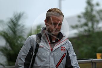 World © Octane Photographic Ltd. Formula 1 – United States GP - Paddock. Haas F1 Team VF-18 – Kevin Magnussen. Circuit of the Americas (COTA), USA. Friday 19th October 2018.