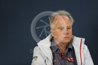 World © Octane Photographic Ltd. Formula 1 - United States GP - Friday FIA Team Press Conference. Gene Haas  - Founder and Chairman of Haas F1 Team. Circuit of the Americas (COTA), USA.Friday 18th October 2018.