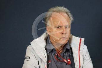 World © Octane Photographic Ltd. Formula 1 - United States GP - Friday FIA Team Press Conference. Gene Haas  - Founder and Chairman of Haas F1 Team. Circuit of the Americas (COTA), USA. Friday 18th October 2018