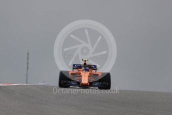 World © Octane Photographic Ltd. Formula 1 – United States GP - Practice 1. McLaren MCL33 Reserve Driver – Lando Norris. Circuit of the Americas (COTA), USA. Friday 19th October 2018.
