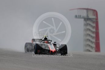 World © Octane Photographic Ltd. Formula 1 – United States GP - Practice 1. Haas F1 Team VF-18 – Kevin Magnussen. Circuit of the Americas (COTA), USA. Friday 19th October 2018.