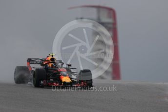 World © Octane Photographic Ltd. Formula 1 – United States GP - Practice 1. Aston Martin Red Bull Racing TAG Heuer RB14 – Max Verstappen. Circuit of the Americas (COTA), USA. Friday 19th October 2018.