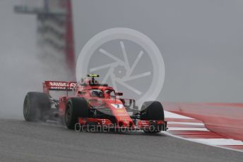 World © Octane Photographic Ltd. Formula 1 – United States GP - Practice 1. Scuderia Ferrari SF71-H – Kimi Raikkonen. Circuit of the Americas (COTA), USA. Friday 19th October 2018.