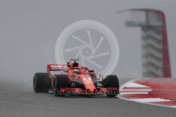 World © Octane Photographic Ltd. Formula 1 – United States GP - Practice 1. Scuderia Ferrari SF71-H – Sebastian Vettel. Circuit of the Americas (COTA), USA. Friday 19th October 2018.