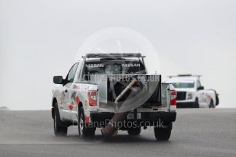 World © Octane Photographic Ltd. Formula 1 – United States GP - Practice 1. Red Flag while the track gets cleaned. Circuit of the Americas (COTA), USA. Friday 19th October 2018.
