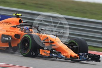 World © Octane Photographic Ltd. Formula 1 – United States GP - Practice 1. McLaren MCL33 Reserve Driver – Lando Norris. Circuit of the Americas (COTA), USA. Friday 19th October 2018.