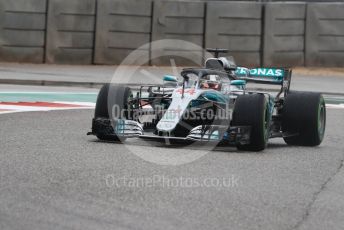 World © Octane Photographic Ltd. Formula 1 – United States GP – Practice 1. Mercedes AMG Petronas Motorsport AMG F1 W09 EQ Power+ - Lewis Hamilton. Circuit of the Americas (COTA), USA. Friday 19th October 2018.