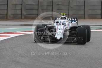 World © Octane Photographic Ltd. Formula 1 – United States GP - Practice 1. Williams Martini Racing FW41 – Sergey Sirotkin. Circuit of the Americas (COTA), USA. Friday 19th October 2018.