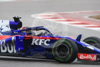 World © Octane Photographic Ltd. Formula 1 – United States GP - Practice 1. Scuderia Toro Rosso - Sean Gelael. Circuit of the Americas (COTA), USA. Friday 19th October 2018.