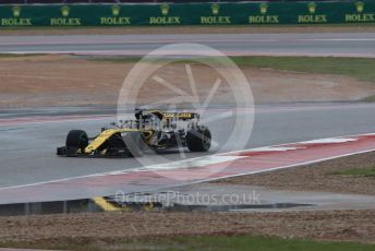 World © Octane Photographic Ltd. Formula 1 – United States GP - Practice 1. Renault Sport F1 Team RS18 – Nico Hulkenberg. Circuit of the Americas (COTA), USA. Friday 19th October 2018.