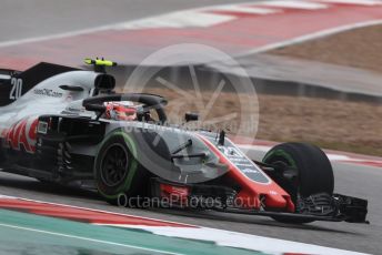 World © Octane Photographic Ltd. Formula 1 – United States GP - Practice 1. Haas F1 Team VF-18 – Kevin Magnussen. Circuit of the Americas (COTA), USA. Friday 19th October 2018.