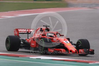 World © Octane Photographic Ltd. Formula 1 – United States GP - Practice 1. Scuderia Ferrari SF71-H – Sebastian Vettel. Circuit of the Americas (COTA), USA. Friday 19th October 2018.