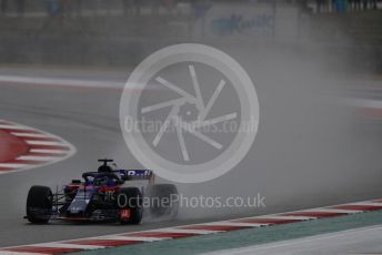 World © Octane Photographic Ltd. Formula 1 – United States GP - Practice 2. Scuderia Toro Rosso STR13 – Brendon Hartley. Circuit of the Americas (COTA), USA. Friday 19th October 2018.