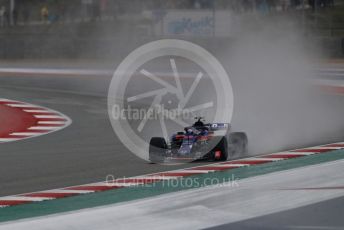 World © Octane Photographic Ltd. Formula 1 – United States GP - Practice 2. Scuderia Toro Rosso STR13 – Brendon Hartley. Circuit of the Americas (COTA), USA. Friday 19th October 2018.