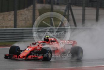 World © Octane Photographic Ltd. Formula 1 – United States GP - Practice 2. Scuderia Ferrari SF71-H – Kimi Raikkonen. Circuit of the Americas (COTA), USA. Friday 19th October 2018.