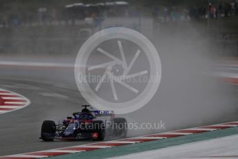 World © Octane Photographic Ltd. Formula 1 – United States GP - Practice 2. Scuderia Toro Rosso STR13 – Brendon Hartley. Circuit of the Americas (COTA), USA. Friday 19th October 2018.