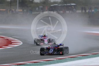 World © Octane Photographic Ltd. Formula 1 – United States GP - Practice 2. Scuderia Toro Rosso STR13 – Brendon Hartley. Circuit of the Americas (COTA), USA. Friday 19th October 2018.