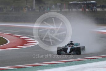 World © Octane Photographic Ltd. Formula 1 – United States GP – Practice 2. Mercedes AMG Petronas Motorsport AMG F1 W09 EQ Power+ - Lewis Hamilton. Circuit of the Americas (COTA), USA. Friday 19th October 2018.