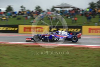 World © Octane Photographic Ltd. Formula 1 – United States GP - Practice 2. Scuderia Toro Rosso STR13 – Brendon Hartley. Circuit of the Americas (COTA), USA. Friday 19th October 2018.
