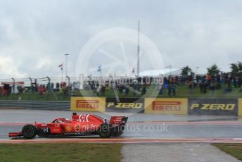 World © Octane Photographic Ltd. Formula 1 – United States GP - Practice 2. Scuderia Ferrari SF71-H – Sebastian Vettel. Circuit of the Americas (COTA), USA. Friday 19th October 2018.