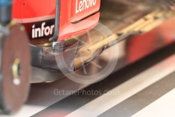 World © Octane Photographic Ltd. Formula 1 – United States GP - Practice 3. Scuderia Ferrari SF71-H – floor. Circuit of the Americas (COTA), USA. Saturday 20th October 2018.