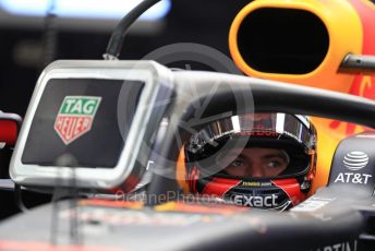 World © Octane Photographic Ltd. Formula 1 – United States GP - Practice 3. Aston Martin Red Bull Racing TAG Heuer RB14 – Max Verstappen. Circuit of the Americas (COTA), USA. Saturday 20th October 2018.