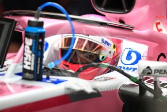 World © Octane Photographic Ltd. Formula 1 – United States GP - Practice 3. Racing Point Force India VJM11 - Esteban Ocon. Circuit of the Americas (COTA), USA. Saturday 20th October 2018.