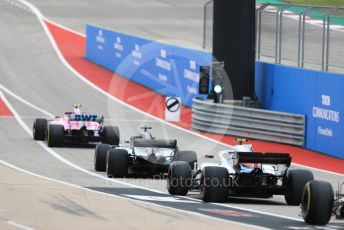 World © Octane Photographic Ltd. Formula 1 – United States GP – Practice 3. Mercedes AMG Petronas Motorsport AMG F1 W09 EQ Power+ - Lewis Hamilton. Circuit of the Americas (COTA), USA. Saturday 20th October 2018.