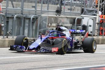 World © Octane Photographic Ltd. Formula 1 – United States GP - Practice 3. Scuderia Toro Rosso STR13 – Brendon Hartley. Circuit of the Americas (COTA), USA. Saturday 20th October 2018.