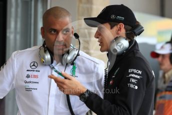 World © Octane Photographic Ltd. Formula 1 - United States GP - Practice 3. George Russell - Mercedes AMG Petronas F1 Reserve Driver. Circuit of the Americas (COTA), USA. Saturday 20th October 2018.