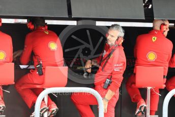 World © Octane Photographic Ltd. Formula 1 - United States GP - Practice 3. Maurizio Arrivabene – Managing Director and Team Principal of Scuderia Ferrari. Circuit of the Americas (COTA), USA. Saturday 20th October 2018.