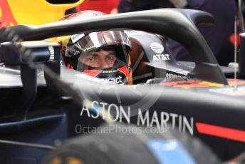 World © Octane Photographic Ltd. Formula 1 – United States GP - Practice 3. Aston Martin Red Bull Racing TAG Heuer RB14 – Max Verstappen. Circuit of the Americas (COTA), USA. Saturday 20th October 2018.