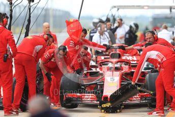 World © Octane Photographic Ltd. Formula 1 – United States GP - Practice 3. Scuderia Ferrari SF71-H – Sebastian Vettel. Circuit of the Americas (COTA), USA. Saturday 20th October 2018.