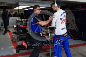 World © Octane Photographic Ltd. Formula 1 – United States GP - Practice 3. Scuderia Toro Rosso STR13 – Brendon Hartley. Circuit of the Americas (COTA), USA. Saturday 20th October 2018.