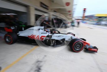 World © Octane Photographic Ltd. Formula 1 – United States GP - Practice 3. Haas F1 Team VF-18 – Romain Grosjean. Circuit of the Americas (COTA), USA. Saturday 20th October 2018.