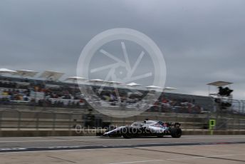 World © Octane Photographic Ltd. Formula 1 – United States GP - Practice 3. Williams Martini Racing FW41 – Lance Stroll. Circuit of the Americas (COTA), USA. Saturday 20th October 2018.