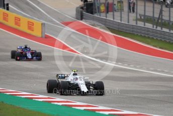 World © Octane Photographic Ltd. Formula 1 – United States GP - Qualifying. Williams Martini Racing FW41 – Sergey Sirotkin. Circuit of the Americas (COTA), USA. Saturday 20th October 2018.