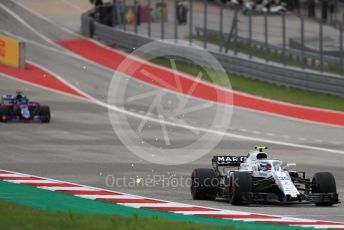 World © Octane Photographic Ltd. Formula 1 – United States GP - Qualifying. Williams Martini Racing FW41 – Sergey Sirotkin. Circuit of the Americas (COTA), USA. Saturday 20th October 2018.