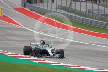 World © Octane Photographic Ltd. Formula 1 – United States GP – Qualifying. Mercedes AMG Petronas Motorsport AMG F1 W09 EQ Power+ - Lewis Hamilton. Circuit of the Americas (COTA), USA. Saturday 20th October 2018.