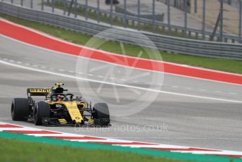 World © Octane Photographic Ltd. Formula 1 – United States GP - Qualifying. Renault Sport F1 Team RS18 – Carlos Sainz. Circuit of the Americas (COTA), USA. Saturday 20th October 2018.