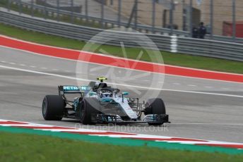 World © Octane Photographic Ltd. Formula 1 – United States GP - Qualifying. Mercedes AMG Petronas Motorsport AMG F1 W09 EQ Power+ - Valtteri Bottas. Circuit of the Americas (COTA), USA. Saturday 20th October 2018.